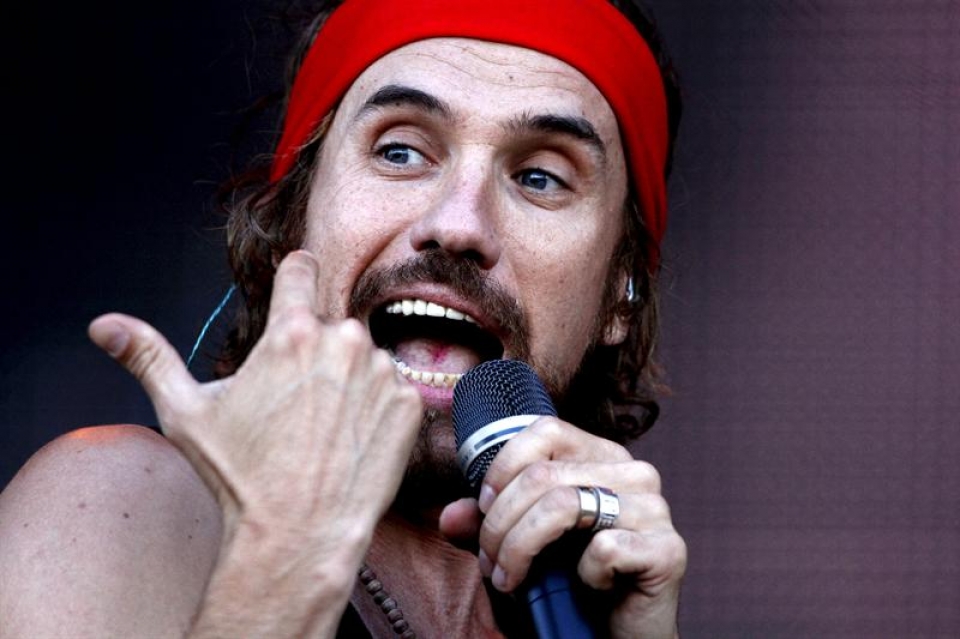 Macaco Rock in Rio jaialdian. Argazkia: EFE