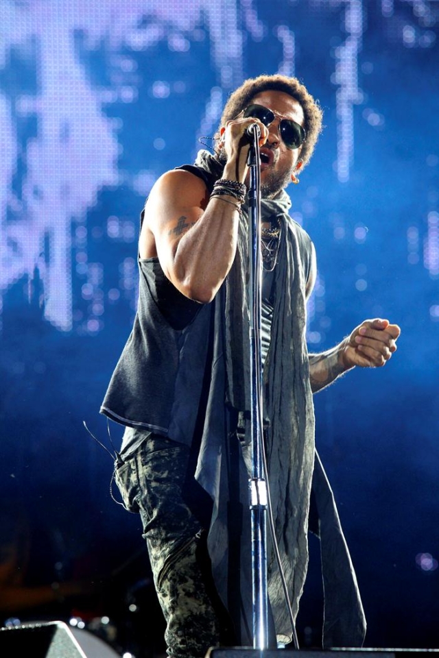 Lenny Kravitz en Rock in Rio Madrid. Imagen: EFE. 