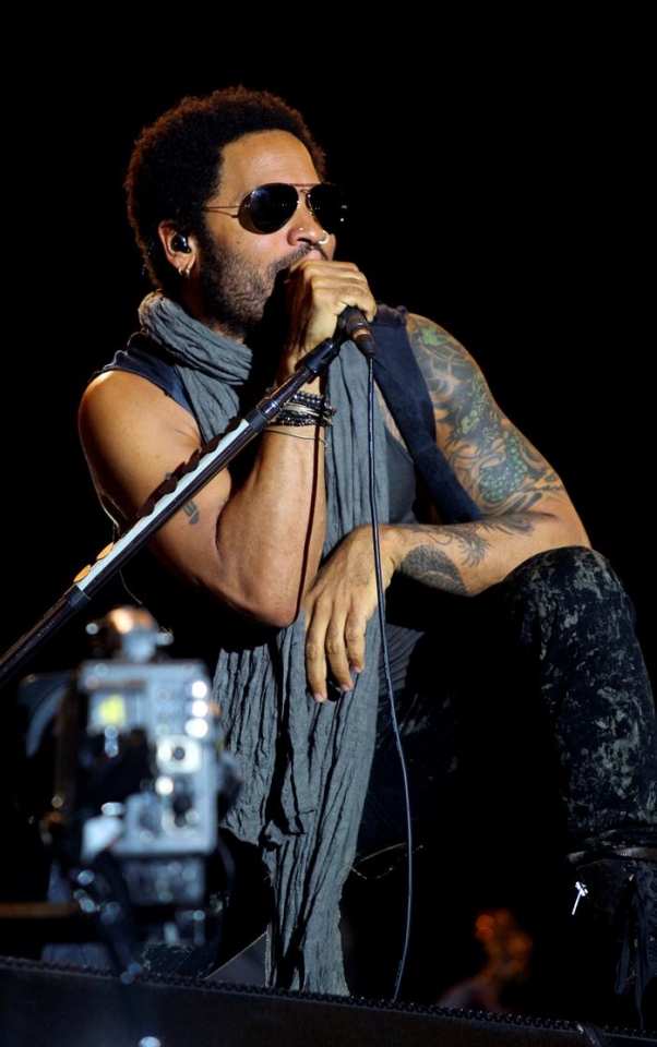 Lenny Kravitz Rock in Rio jaialdian. Argazkia: EFE
