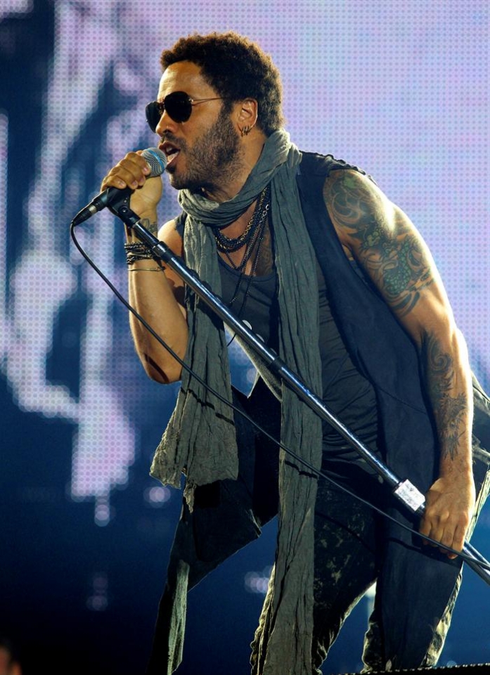 Lenny Kravitz Rock in Rio jaialdian. Argazkia: EFE
