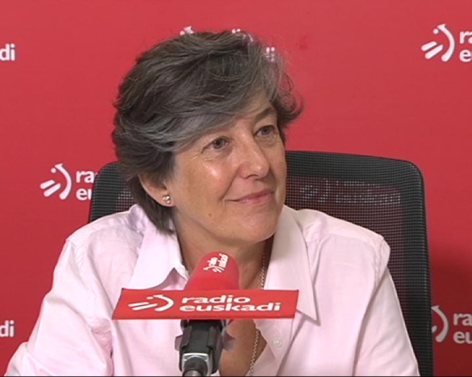 Laura Mintegi en Radio Euskadi.