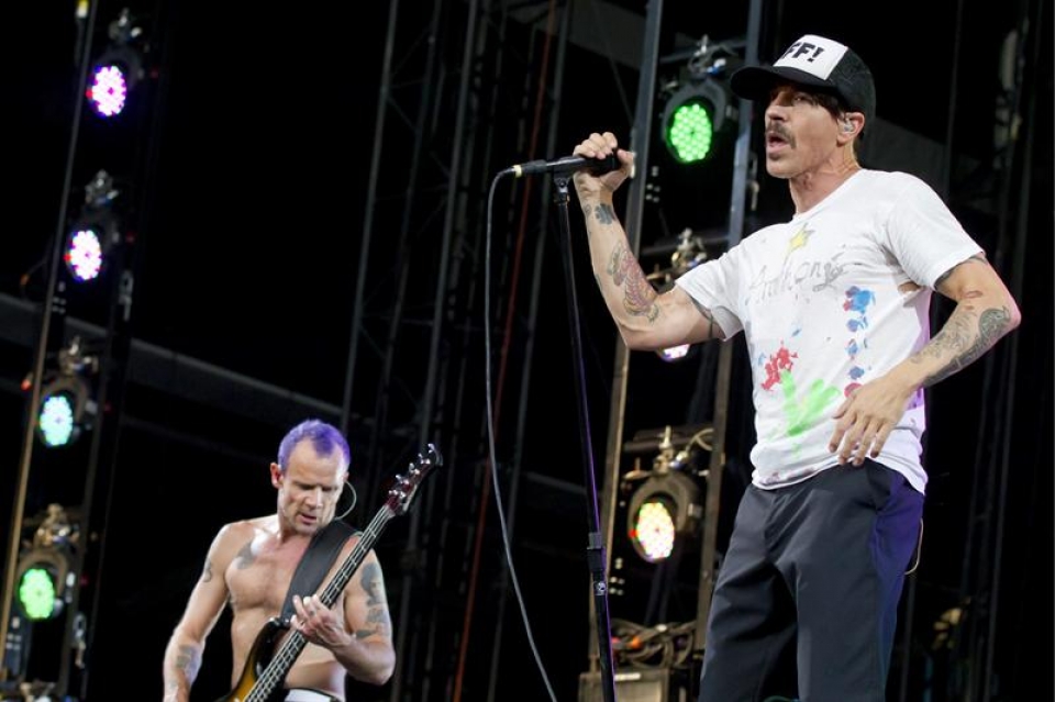 Red Hot Chili Peppers Suitzan. Argazkia: EFE