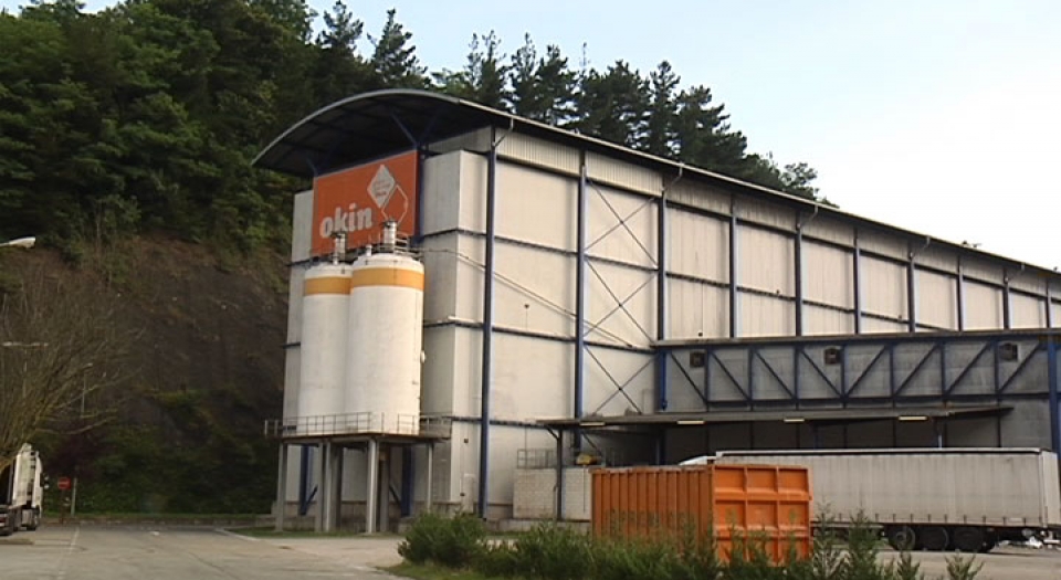 Fábrica de la empresa Oki, en Zumaia.