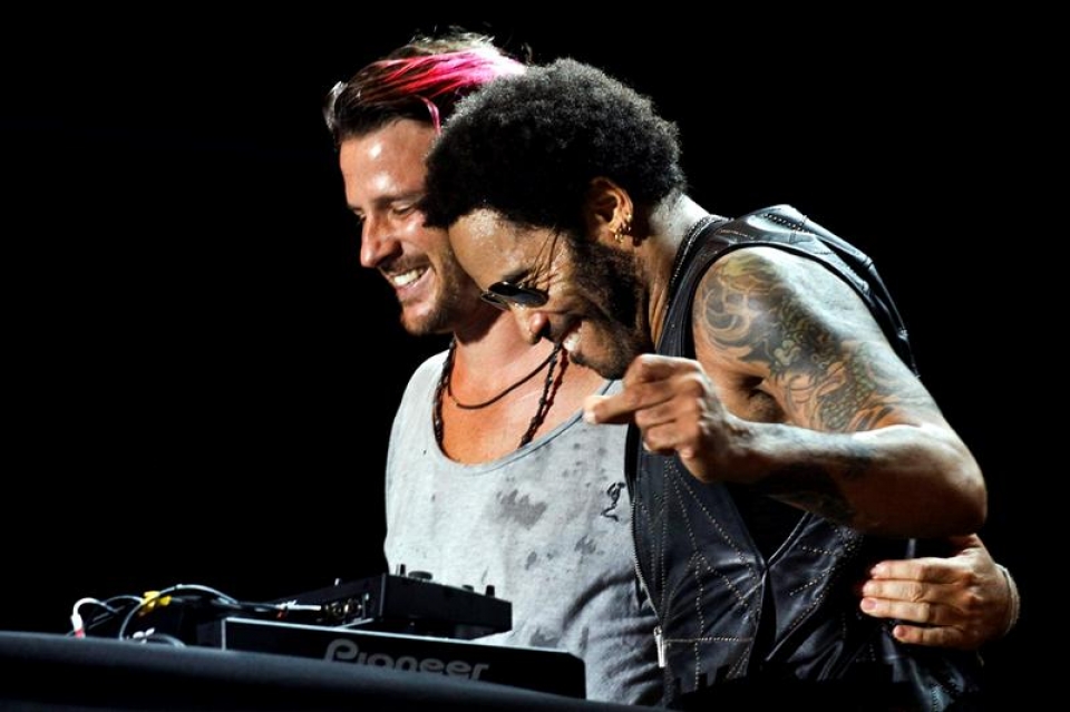 Lenny Kravitz Ibizan. Argazkia: EFE