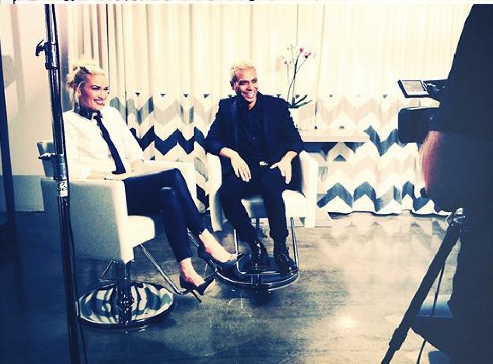 No doubt disko berriaren inguruan aritu da telebistan. Argazkia: Twitter.