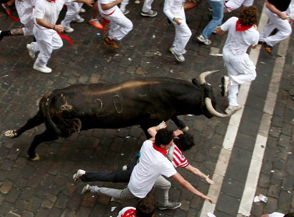 Encierros del fin de semana. Foto: EFE