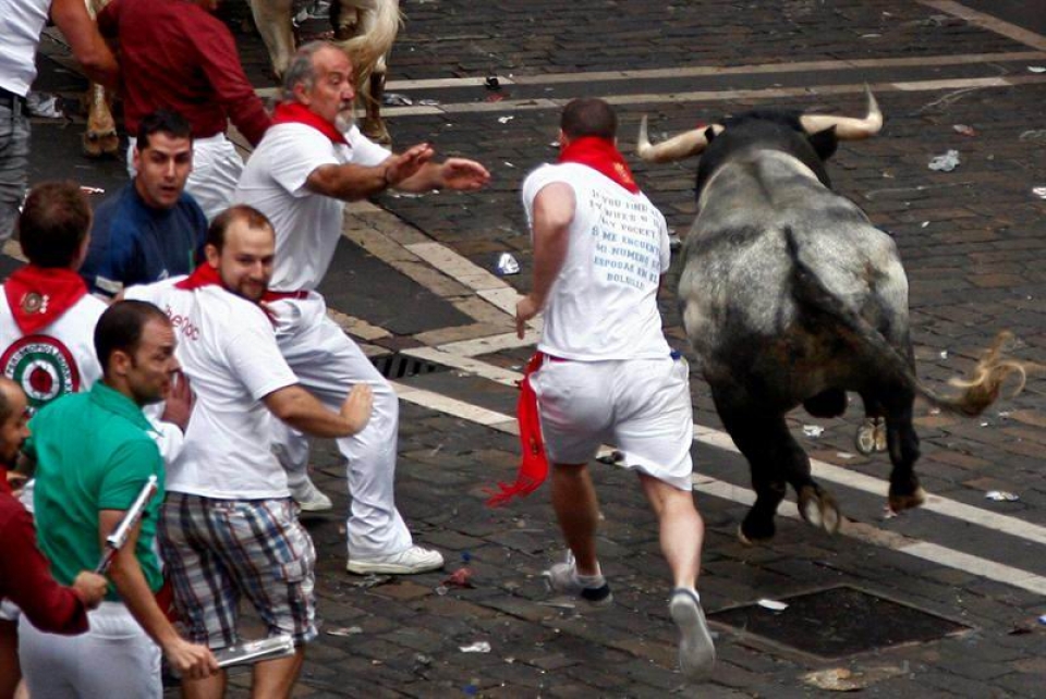 Encierros del fin de semana. Foto: EFE