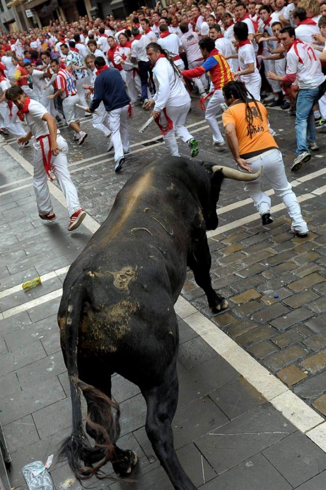 Encierros del fin de semana. Foto: EFE