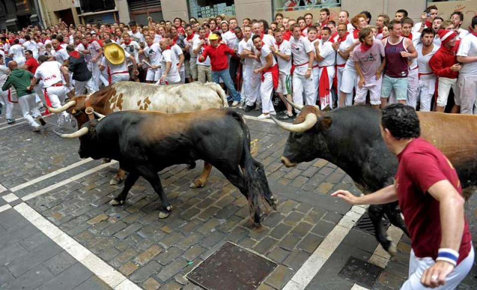 Encierros del fin de semana. Foto: EFE