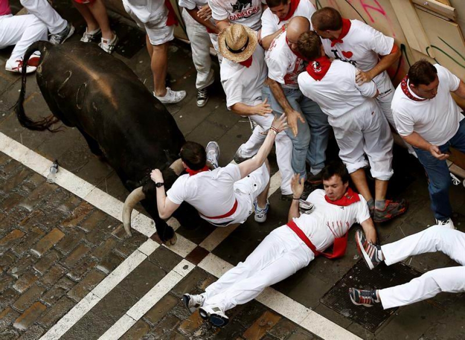 Encierros del fin de semana. Foto: EFE