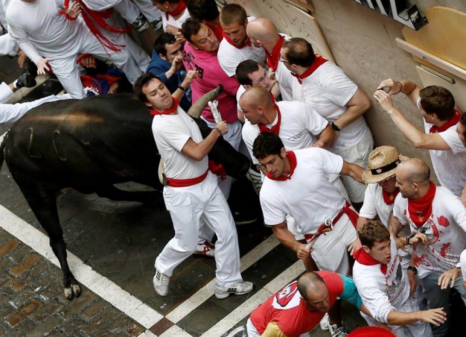 Encierros del fin de semana. Foto: EFE