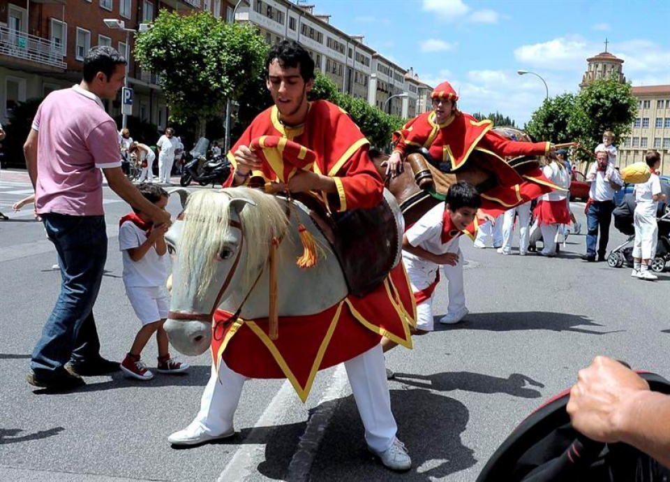 Ambiente en Pamplona Foto: EFE