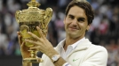 Federerrek Wimbledon irabazi du. Argazkia: EFE title=