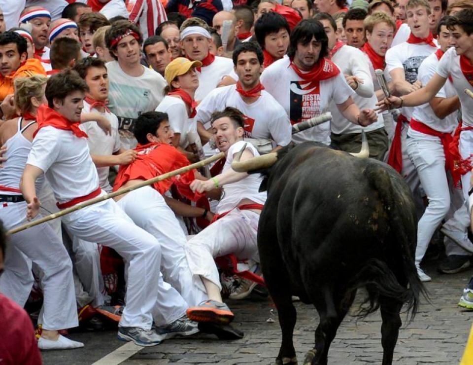 Encierros del fin de semana. Foto: EFE