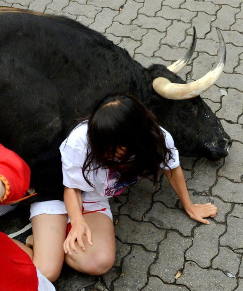 Encierros del fin de semana. Foto: EFE