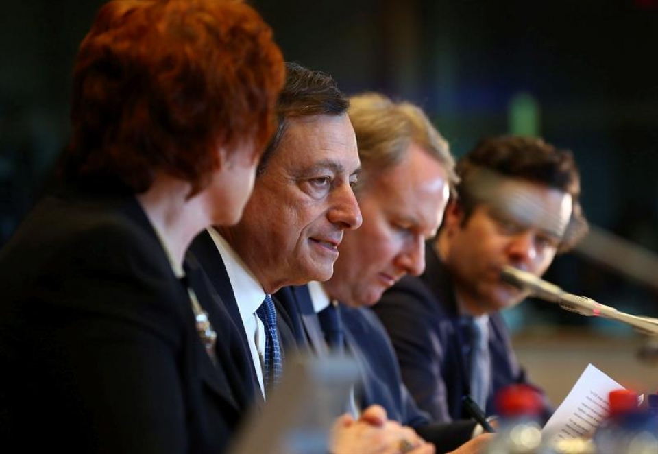 El presidente del Banco Central Europeo, Mario Draghi. EFE