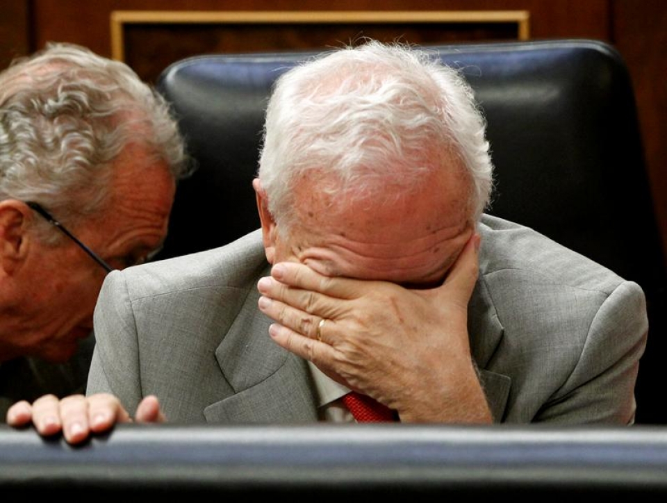 José Manuel García-Margallo ministroa, Kongresuan. (Argazkia: EFE)