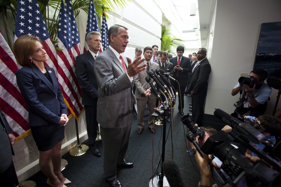 John Boehner, presidente de la Cámara de Representantes. Foto: EFE