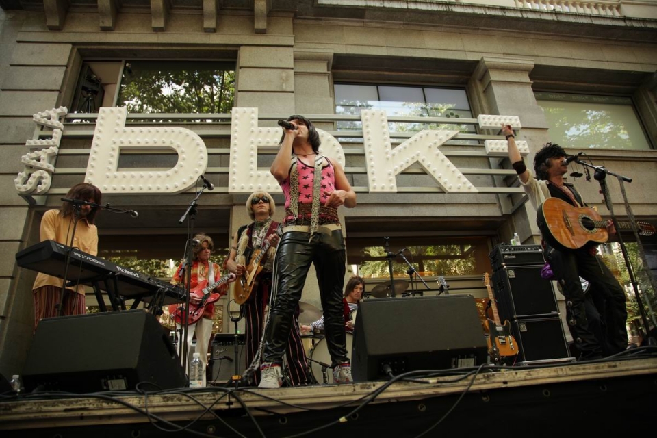 Homenaje a The Rolling Stones en Bilbao en su 50 aniversario. Foto: EITB