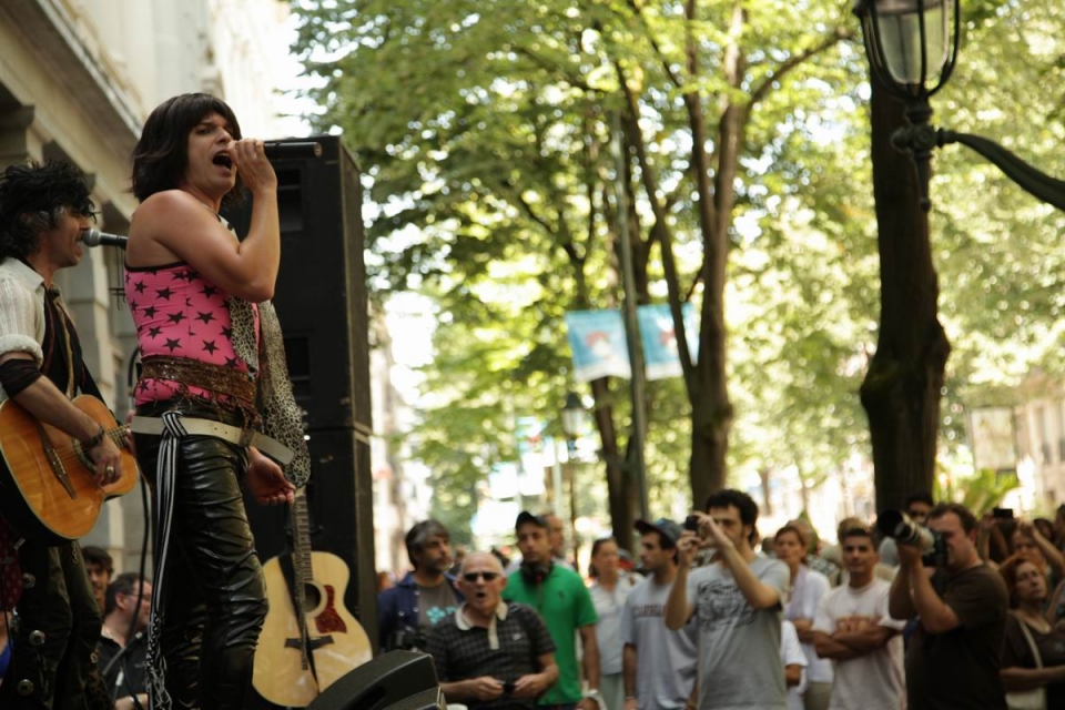 Homenaje a The Rolling Stones en Bilbao en su 50 aniversario. Foto: EITB