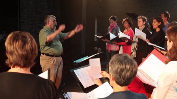 Coro participante en la Quincena Musical. Foto: EITB