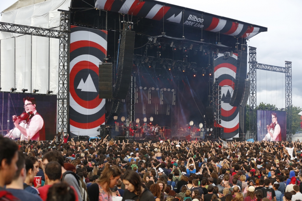 Concierto de Mumford and sons. Foto: Hodei Madariaga