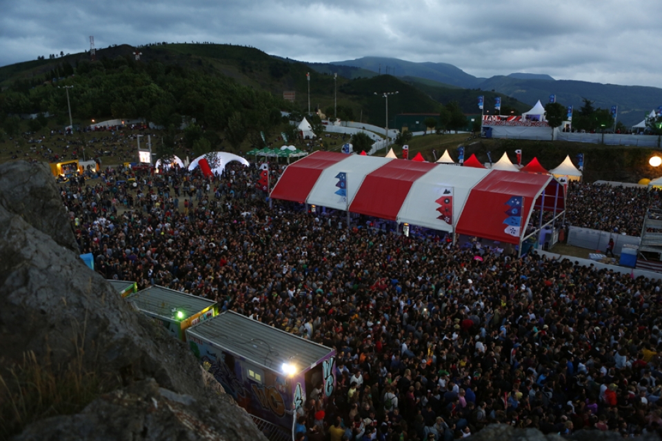 Público en el Bilbao BBK Live. Foto: Hodei Madariaga