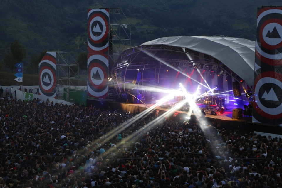 El escenario 2 del Bilbao BBK Live. Foto: Hodei Madariaga