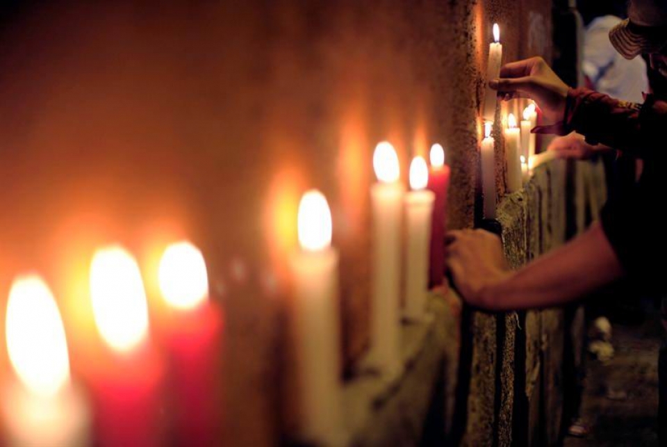 Velas para finalizar los sanfermines EFE