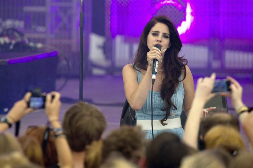 Lana del Rey Melt jaialdian (Alemania). Argazkia: EFE