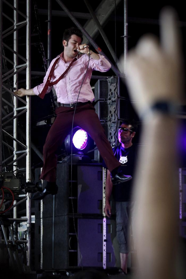 Eli ''Paperboy'' Reeden kontzertua Optimus Alive jaialdian (Portugal). Argazkia: EFE