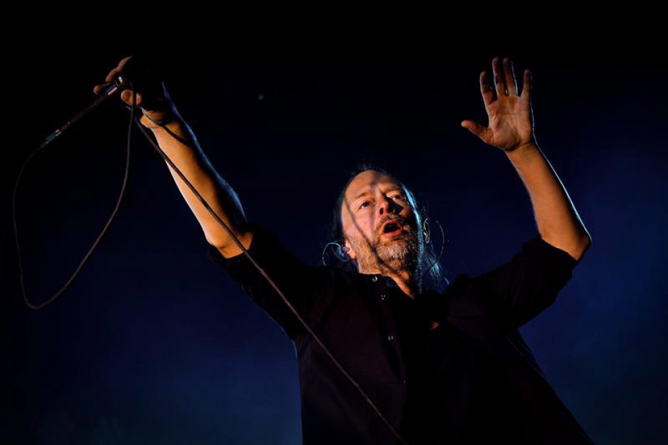 Concierto de Radiohead en el Festival Optimus Alive (Portugal). Foto: EFE
