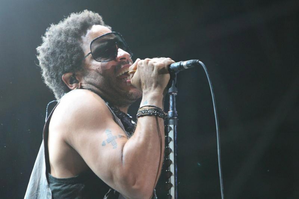 Lenny Kravitz Erroman. Argazkia: EFE