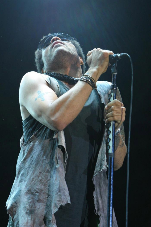 Lenny Kravitz Erroman. Argazkia: EFE