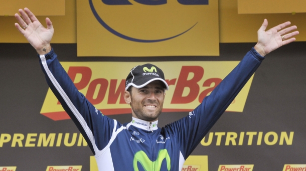 Valverde consigue la victoria y Wiggins deja sentenciado el Tour