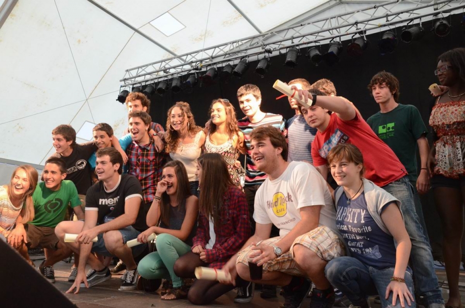 Entrega de premios del programa 'Lokaleroak' en Amorebieta. Foto: EITB