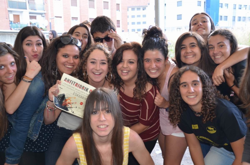 Entrega de premios del programa 'Lokaleroak' en Amorebieta. Foto: EITB