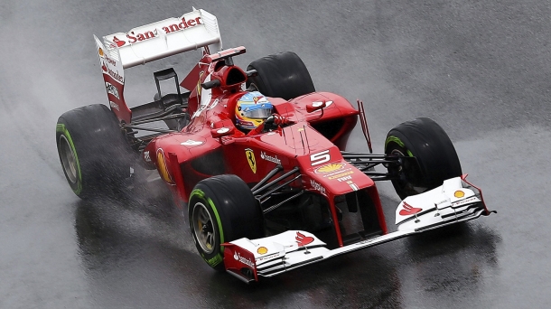 El piloto español Fernando Alonso (Ferrari). EFE