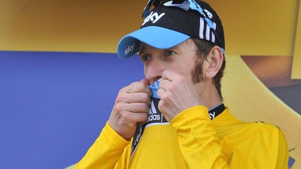 Bradley Wiggins, ganador del Tour de 2012. Foto: EFE