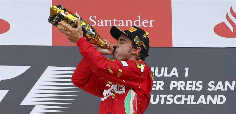 Alonsok Alemaniako Sari Nagusia irabazi du. Argazkia: EFE