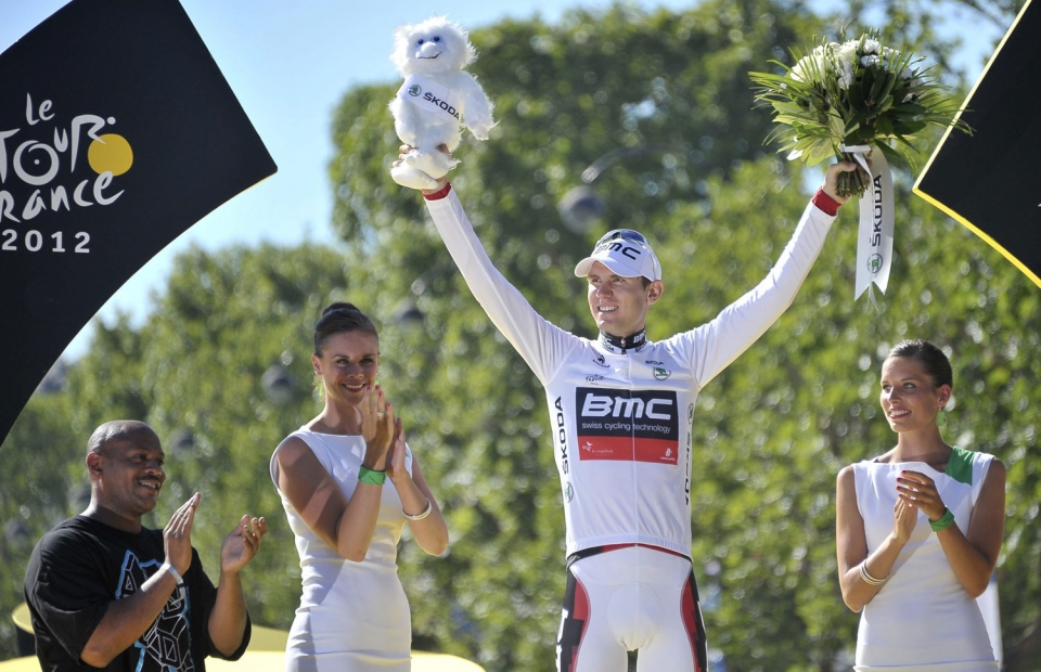 Tejay Van Garderen el mejor joven del Tour. EFE