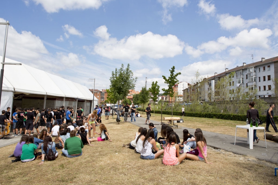 Entrega de premios del programa 'Lokaleroak' en Amorebieta. Foto: Hodei Madariaga