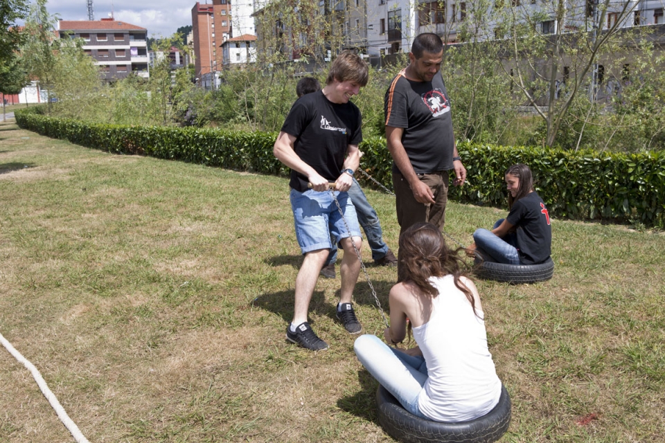 Entrega de premios del programa 'Lokaleroak' en Amorebieta. Foto: Hodei Madariaga