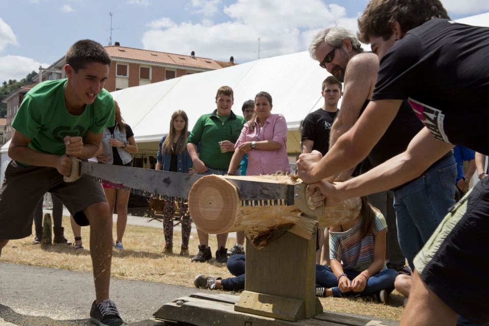 Entrega de premios del programa 'Lokaleroak' en Amorebieta. Foto: Hodei Madariaga