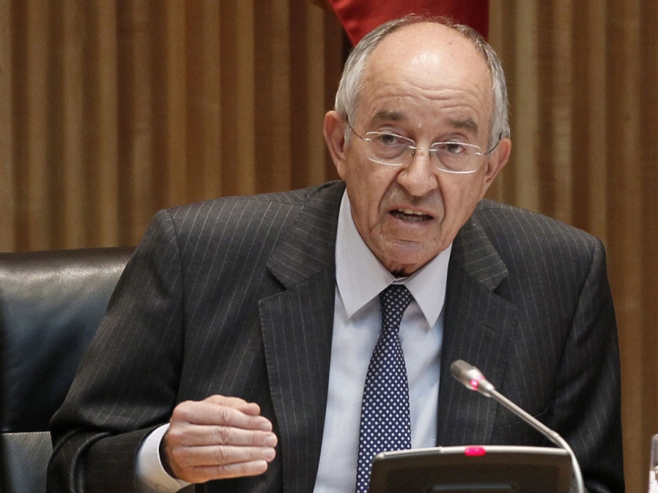 El exgobernador del Banco de España Miguel Ángel Fernández Ordóñez. Foto: EFE
