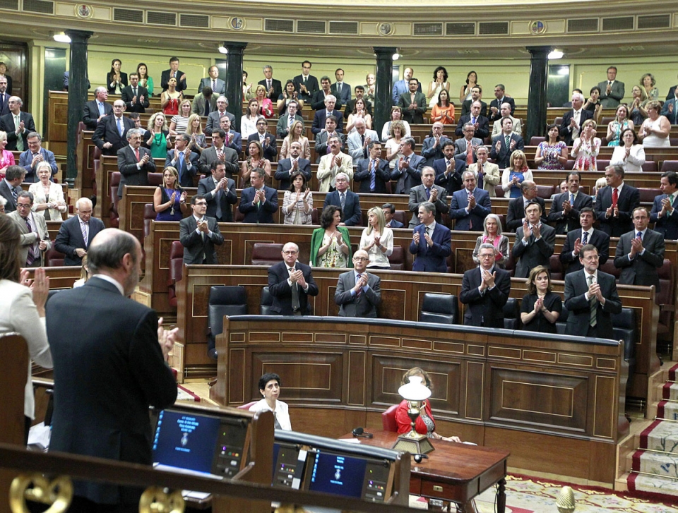 El Congreso rinde homenaje Peces-Barba