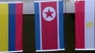 Hego Koreako bandera Iparrekoaren ordez