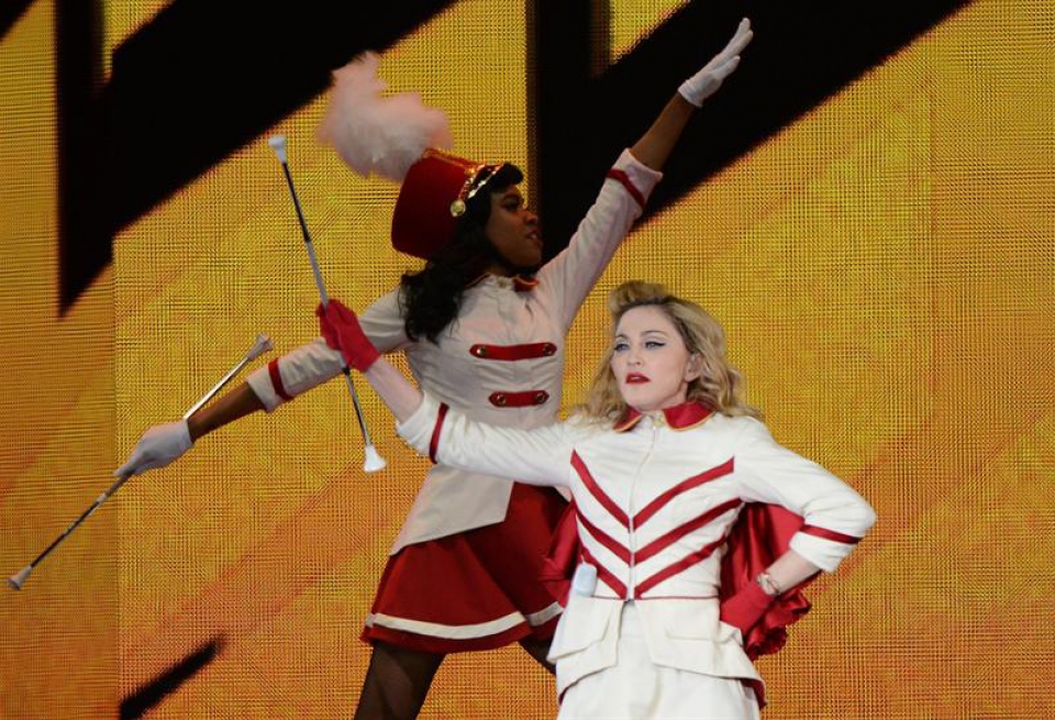 Madonnaren kontzertua Austrian. Argazkia: EFE