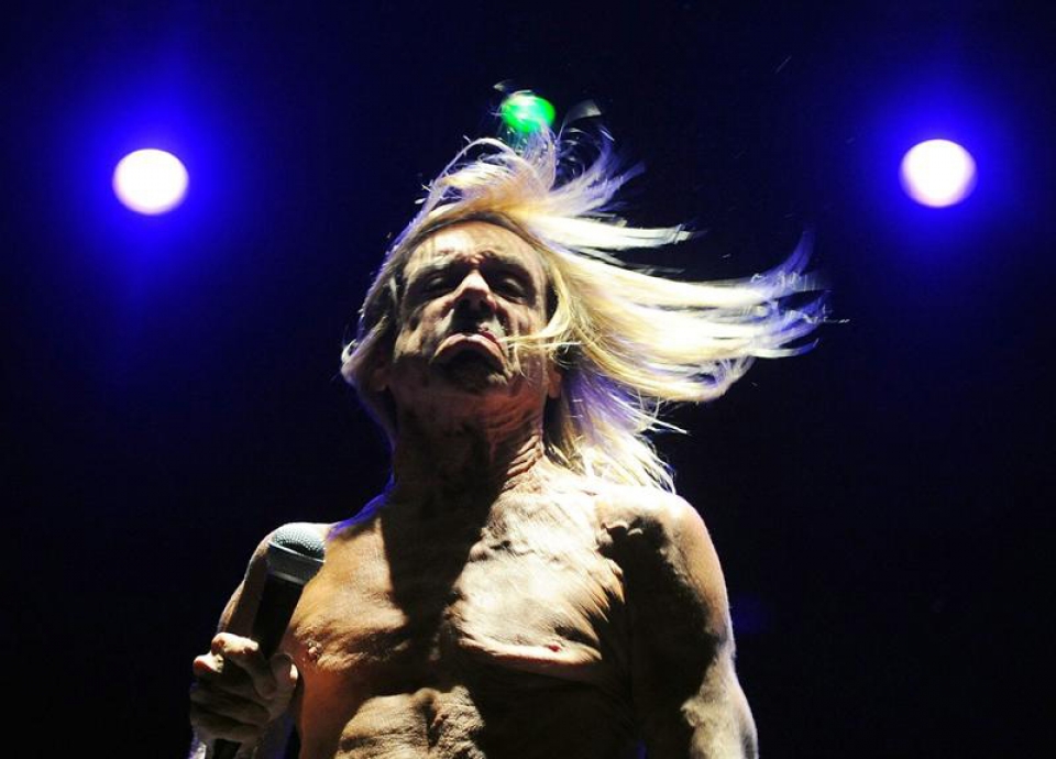 Alemanian eskaini zituen bere kantak Iggy Popek. Argazkia: EFE