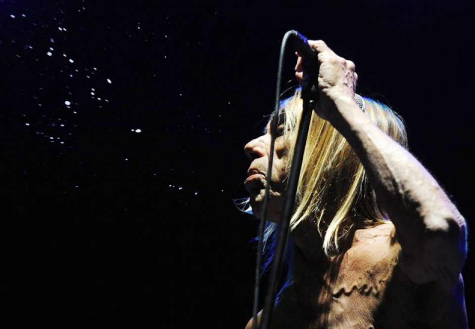 Iggy Popen kontzertua Alemanian. Argazkia: EFE